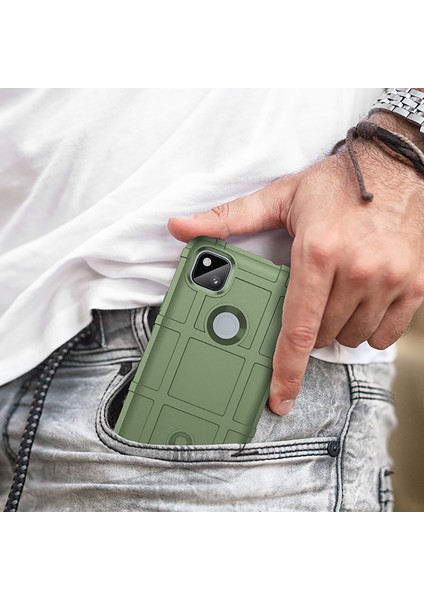 Google Pixel 4A Kılıf, [çizilmeye Dayanıklı] Damla Silikon Tampon Koruma Darbeye Dayanıklı Telefon Kılıfı Kapağı Google Pixel 4A (Yurt Dışından) fiyatları