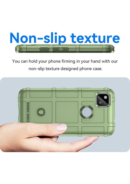 Google Pixel 4A Kılıf, [çizilmeye Dayanıklı] Damla Silikon Tampon Koruma Darbeye Dayanıklı Telefon Kılıfı Kapağı Google Pixel 4A (Yurt Dışından) fırsatları