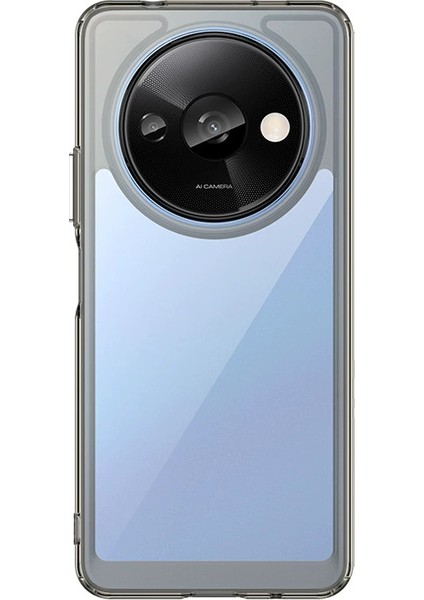 Xiaomi Redmi A3 Kılıf, Şeffaf Tasarımlı Darbeye Dayanıklı Telefon Kılıfı, Tampon Hibrit Şeffaf Kapak Xiaomi Redmi A3 (Yurt Dışından)