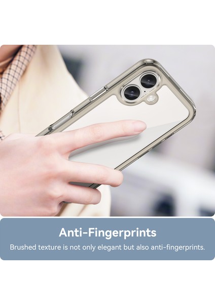IPhone 16 Kılıf, Şeffaf Tasarımlı Darbeye Dayanıklı Telefon Kılıfı, Tampon Hibrit Şeffaf Kapak IPhone 16 (Yurt Dışından) fırsatları