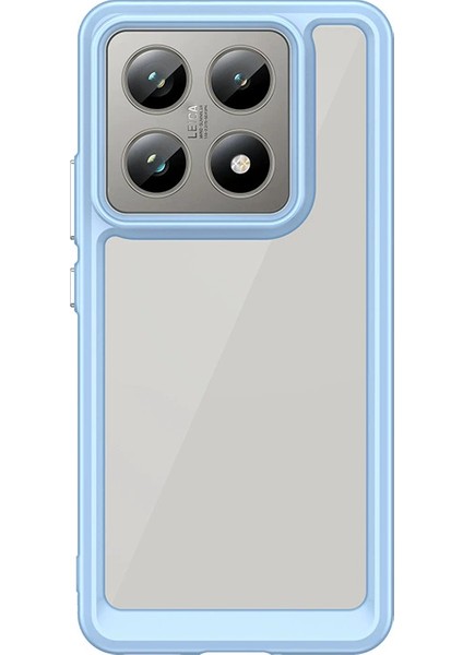 Xiaomi Mi 14T Pro Kılıf, Şeffaf Tasarımlı Darbeye Dayanıklı Telefon Kılıfı, Tampon Hibrit Şeffaf Kapak Xiaomi Mi 14T Pro (Yurt Dışından)