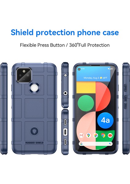 Google Pixel 4A 5g Kılıf, [çizilmeye Dayanıklı] Damla Silikon Tampon Koruma Darbeye Dayanıklı Telefon Kılıfı Kapağı Google Pixel 4A 5g (Yurt Dışından) fırsatları