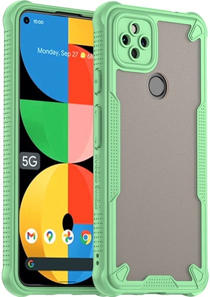 Google Pixel 5A Kılıf, Darbeye Dayanıklı Telefon Tampon Kılıfı, Çizilmez Telefon Kılıfı Kılıfı Google Pixel 5A (Yurt Dışından)