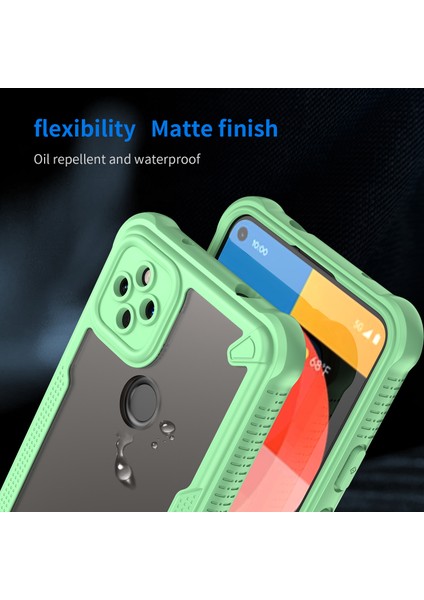 Google Pixel 5A Kılıf, Darbeye Dayanıklı Telefon Tampon Kılıfı, Çizilmez Telefon Kılıfı Kılıfı Google Pixel 5A (Yurt Dışından) modelleri