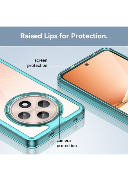 Oppo Reno 12FS 5g Kılıf, Şeffaf Tasarımlı Darbeye Dayanıklı Telefon Kılıfı, Tampon Hibrit Şeffaf Kapak Oppo Reno 12FS 5g (Yurt Dışından) fırsatları