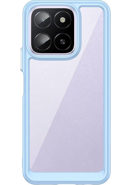 Huawei Honor X8B Kılıf, Şeffaf Tasarımlı Darbeye Dayanıklı Telefon Kılıfı, Tampon Hibrit Şeffaf Kapak Huawei Honor X8B (Yurt Dışından)