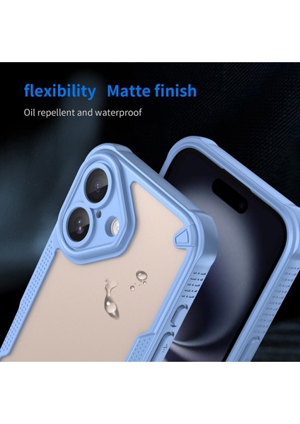 IPhone 16 Plus Kılıf, Darbeye Dayanıklı Telefon Tampon Kılıfı, Çizilmez Telefon Kılıfı Kılıfı IPhone 16 Plus (Yurt Dışından) modelleri