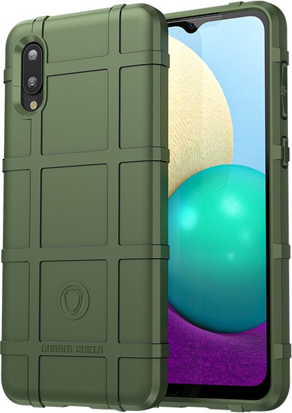 Samsung Galaxy A02S Kılıf, [çizilmeye Dayanıklı] Damla Silikon Tampon Koruma Darbeye Dayanıklı Telefon Kılıfı Kapağı Samsung Galaxy A02S (Yurt Dışından)