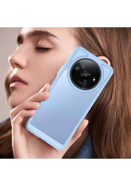 Xiaomi Redmi A3 Kılıf, Şeffaf Tasarımlı Darbeye Dayanıklı Telefon Kılıfı, Tampon Hibrit Şeffaf Kapak Xiaomi Redmi A3 (Yurt Dışından) modelleri