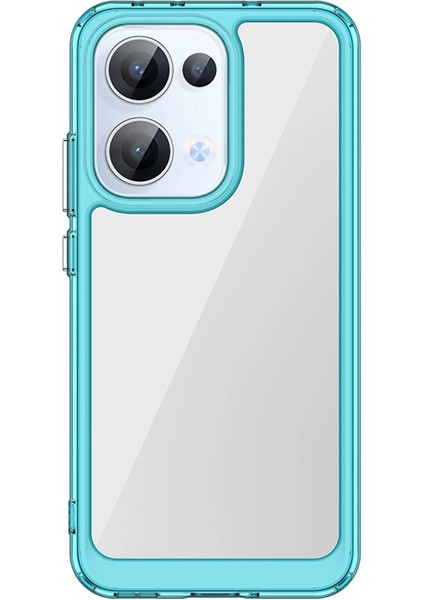 Oppo Reno 13 Kılıf, Şeffaf Tasarımlı Darbeye Dayanıklı Telefon Kılıfı, Tampon Hibrit Şeffaf Kapak Oppo Reno 13 (Yurt Dışından)