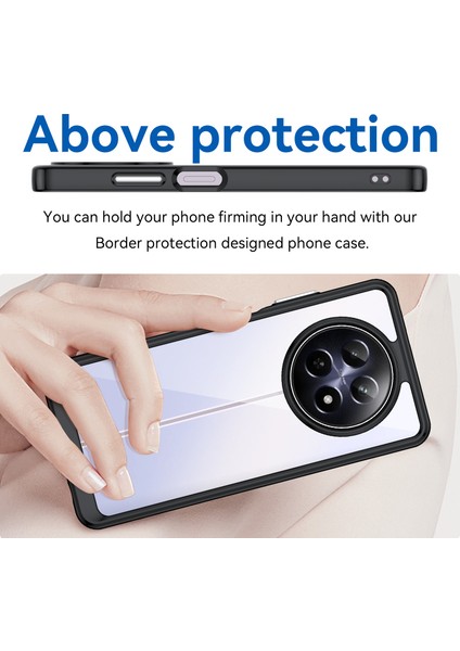 Oppo Realme 13 5g Kılıf, Şeffaf Tasarımlı Darbeye Dayanıklı Telefon Kılıfı, Tampon Hibrit Şeffaf Kapak Oppo Realme 13 5g (Yurt Dışından) fırsatları