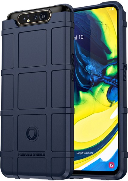 Samsung Galaxy A80 Kılıf, [çizilmeye Dayanıklı] Damla Silikon Tampon Koruma Darbeye Dayanıklı Telefon Kılıfı Kapağı Samsung Galaxy A80 (Yurt Dışından)