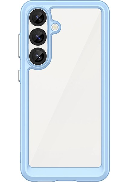 Samsung Galaxy S25 Plus Kılıf, Şeffaf Tasarımlı Darbeye Dayanıklı Telefon Kılıfı, Tampon Hibrit Şeffaf Kapak Samsung Galaxy S25 Plus (Yurt Dışından)