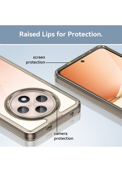 Oppo Reno 12FS 5g Kılıf, Şeffaf Tasarımlı Darbeye Dayanıklı Telefon Kılıfı, Tampon Hibrit Şeffaf Kapak Oppo Reno 12FS 5g (Yurt Dışından) indirimleri