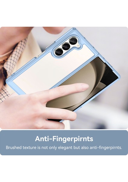 Samsung Galaxy Z Fold 6 Kılıf, Şeffaf Tasarımlı Darbeye Dayanıklı Telefon Kılıfı, Tampon Hibrit Şeffaf Kapak Samsung Galaxy Z Fold 6 (Yurt Dışından) modelleri