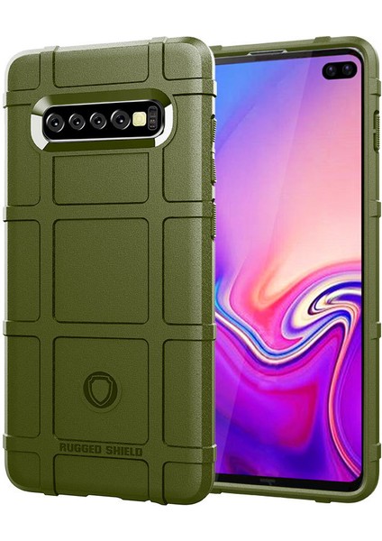 Samsung Galaxy S10 Kılıf, [çizilmeye Dayanıklı] Damla Silikon Tampon Koruma Darbeye Dayanıklı Telefon Kılıfı Kapağı Samsung Galaxy S10 (Yurt Dışından)