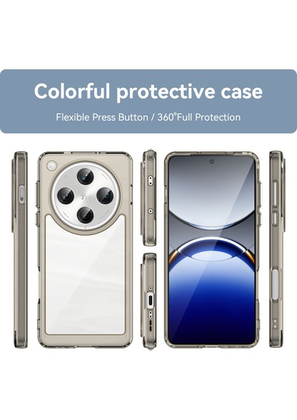 Oppo Find X8 Pro Kılıf, Şeffaf Tasarımlı Darbeye Dayanıklı Telefon Kılıfı, Tampon Hibrit Şeffaf Kapak Oppo Find X8 Pro (Yurt Dışından) indirimleri