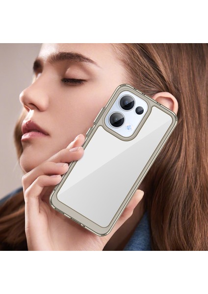 Oppo Reno 13 Pro Kılıf, Şeffaf Tasarımlı Darbeye Dayanıklı Telefon Kılıfı, Tampon Hibrit Şeffaf Kapak Oppo Reno 13 Pro (Yurt Dışından)