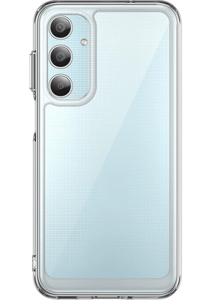 Samsung Galaxy M35 Kılıf, Şeffaf Tasarımlı Darbeye Dayanıklı Telefon Kılıfı, Tampon Hibrit Şeffaf Kapak Samsung Galaxy M35 (Yurt Dışından)
