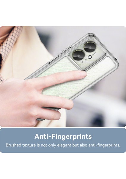 Xiaomi Redmi 13C 5g Kılıf, Şeffaf Tasarımlı Darbeye Dayanıklı Telefon Kılıfı, Tampon Hibrit Şeffaf Kapak Xiaomi Redmi 13C 5g (Yurt Dışından)