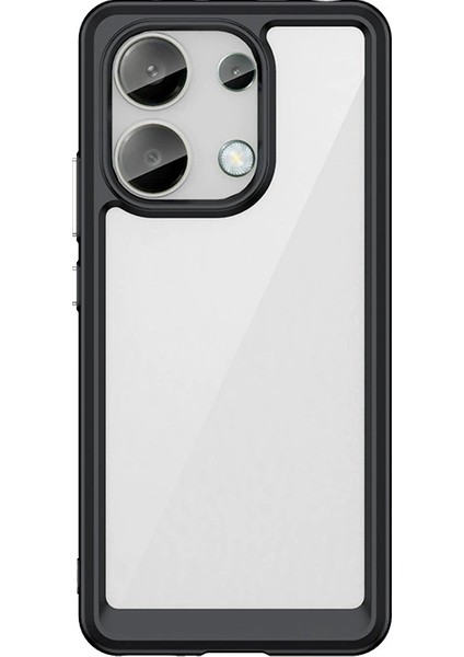Xiaomi Redmi Note 13 4g Kılıf, Şeffaf Tasarımlı Darbeye Dayanıklı Telefon Kılıfı, Tampon Hibrit Şeffaf Kapak Xiaomi Redmi Note 13 4g (Yurt Dışından)