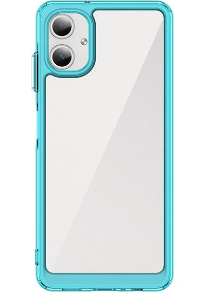 Samsung Galaxy A06 Kılıf, Şeffaf Tasarımlı Darbeye Dayanıklı Telefon Kılıfı, Tampon Hibrit Şeffaf Kapak Samsung Galaxy A06 (Yurt Dışından)