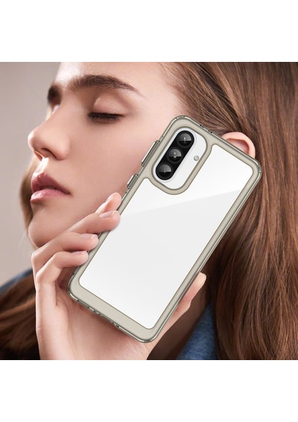 Samsung Galaxy A56 5g Kılıf, Şeffaf Tasarımlı Darbeye Dayanıklı Telefon Kılıfı, Tampon Hibrit Şeffaf Kapak Samsung Galaxy A56 5g (Yurt Dışından)