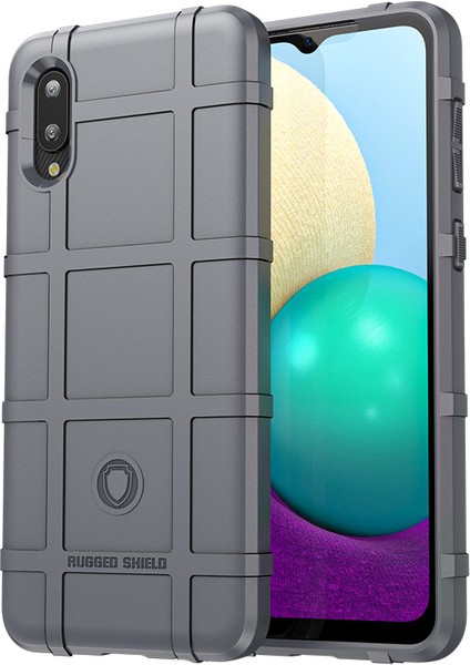 Samsung Galaxy A02S Kılıf, [çizilmeye Dayanıklı] Damla Silikon Tampon Koruma Darbeye Dayanıklı Telefon Kılıfı Kapağı Samsung Galaxy A02S (Yurt Dışından)