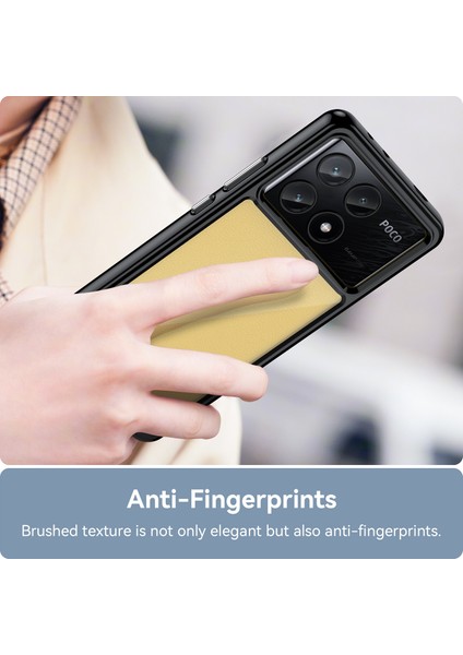 Xiaomi Poco X6 Pro Kılıf, Şeffaf Tasarımlı Darbeye Dayanıklı Telefon Kılıfı, Tampon Hibrit Şeffaf Kapak Xiaomi Poco X6 Pro (Yurt Dışından)