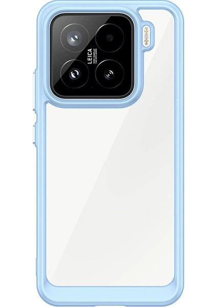 Xiaomi 15 Pro Kılıf, Şeffaf Tasarımlı Darbeye Dayanıklı Telefon Kılıfı, Tampon Hibrit Şeffaf Kapak Xiaomi 15 Pro (Yurt Dışından)