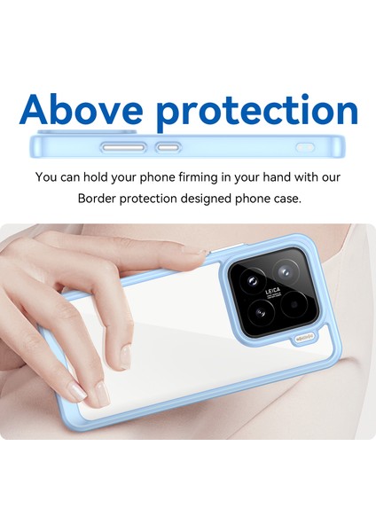 Xiaomi 15 Pro Kılıf, Şeffaf Tasarımlı Darbeye Dayanıklı Telefon Kılıfı, Tampon Hibrit Şeffaf Kapak Xiaomi 15 Pro (Yurt Dışından) fırsatları