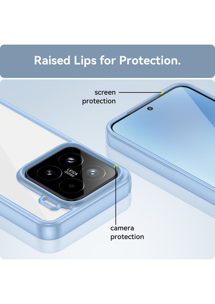 Xiaomi 15 Pro Kılıf, Şeffaf Tasarımlı Darbeye Dayanıklı Telefon Kılıfı, Tampon Hibrit Şeffaf Kapak Xiaomi 15 Pro (Yurt Dışından) indirimleri