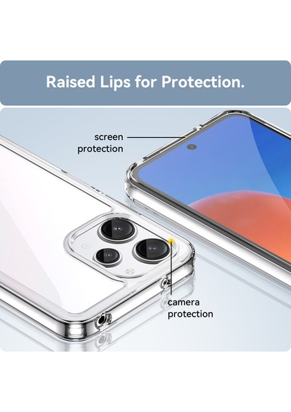 Xiaomi Poco M6 Pro 4g Kılıf, Şeffaf Tasarımlı Darbeye Dayanıklı Telefon Kılıfı, Tampon Hibrit Şeffaf Kapak Xiaomi Poco M6 Pro 4g (Yurt Dışından) fırsatları