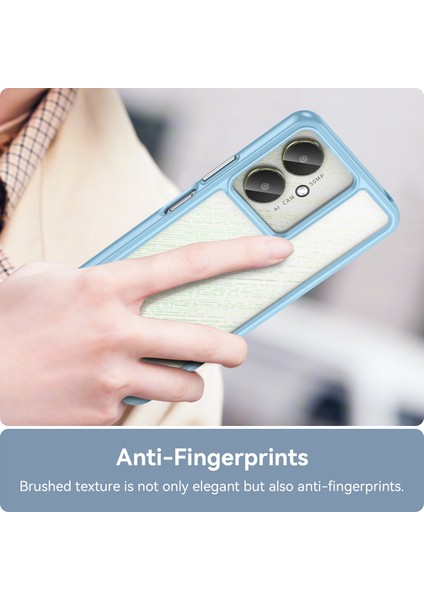 Xiaomi Redmi 13C 5g Kılıf, Şeffaf Tasarımlı Darbeye Dayanıklı Telefon Kılıfı, Tampon Hibrit Şeffaf Kapak Xiaomi Redmi 13C 5g (Yurt Dışından)