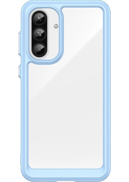 Samsung Galaxy A56 5g Kılıf, Şeffaf Tasarımlı Darbeye Dayanıklı Telefon Kılıfı, Tampon Hibrit Şeffaf Kapak Samsung Galaxy A56 5g (Yurt Dışından)