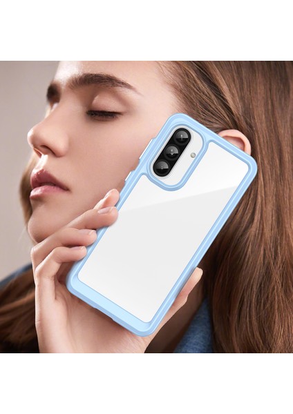 Samsung Galaxy A56 5g Kılıf, Şeffaf Tasarımlı Darbeye Dayanıklı Telefon Kılıfı, Tampon Hibrit Şeffaf Kapak Samsung Galaxy A56 5g (Yurt Dışından)