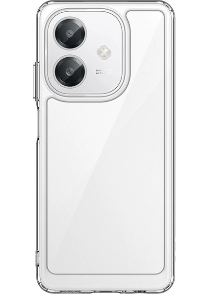 Oppo A3 4g Kılıf, Şeffaf Tasarımlı Darbeye Dayanıklı Telefon Kılıfı, Tampon Hibrit Şeffaf Kapak Oppo A3 4g (Yurt Dışından)