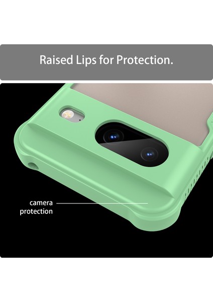 Google Pixel 8 Kılıf, Darbeye Dayanıklı Telefon Tampon Kılıfı, Çizilmez Telefon Kılıfı Kılıfı Google Pixel 8 (Yurt Dışından)