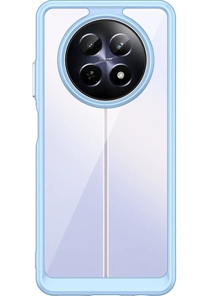 Oppo Realme C65 5g Kılıf, Şeffaf Tasarımlı Darbeye Dayanıklı Telefon Kılıfı, Tampon Hibrit Şeffaf Kapak Oppo Realme C65 5g (Yurt Dışından)