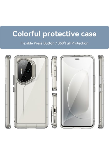 Huawei Honor 300 Pro Kılıf, Şeffaf Tasarımlı Darbeye Dayanıklı Telefon Kılıfı, Tampon Hibrit Şeffaf Kapak Huawei Honor 300 Pro (Yurt Dışından) modelleri