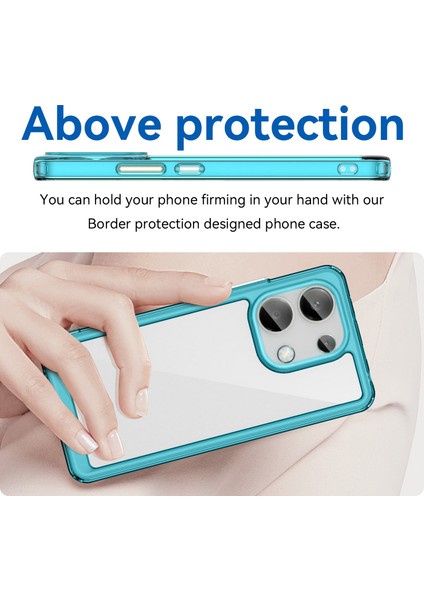 Xiaomi Redmi Note 13 Pro 5g Kılıf, Şeffaf Tasarımlı Darbeye Dayanıklı Telefon Kılıfı, Tampon Hibrit Şeffaf Kapak Xiaomi Redmi Note 13 Pro 5g (Yurt Dışından) fırsatları