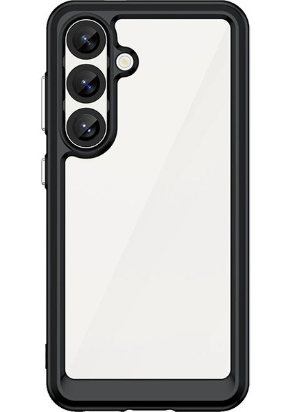 Samsung Galaxy S25 Plus Kılıf, Şeffaf Tasarımlı Darbeye Dayanıklı Telefon Kılıfı, Tampon Hibrit Şeffaf Kapak Samsung Galaxy S25 Plus (Yurt Dışından)