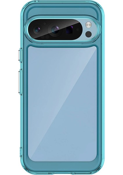 Google Pixel 9 Kılıf, Şeffaf Tasarımlı Darbeye Dayanıklı Telefon Kılıfı, Tampon Hibrit Şeffaf Kapak Google Pixel 9 (Yurt Dışından)
