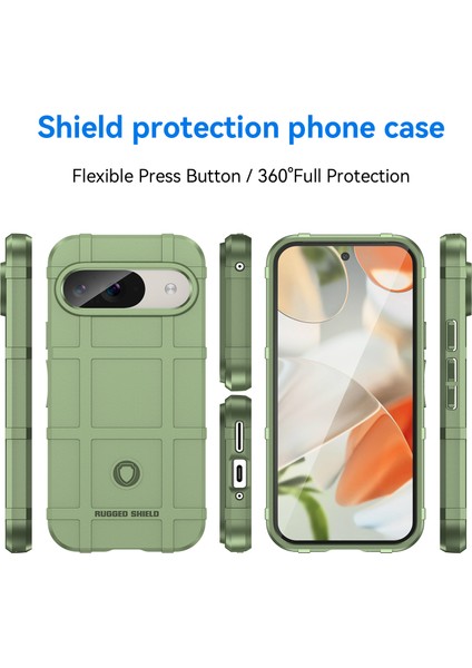 Google Pixel 9 Kılıf, [çizilmeye Dayanıklı] Damla Silikon Tampon Koruma Darbeye Dayanıklı Telefon Kılıfı Kapağı Google Pixel 9 (Yurt Dışından) indirimleri