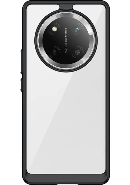 Huawei Honor X9C Kılıf, Şeffaf Tasarımlı Darbeye Dayanıklı Telefon Kılıfı, Tampon Hibrit Şeffaf Kapak Huawei Honor X9C (Yurt Dışından)