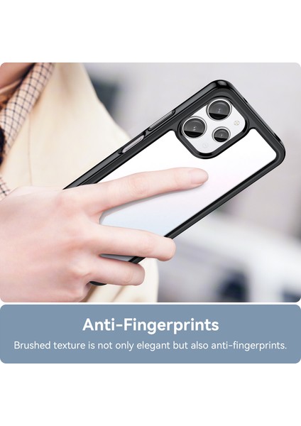 Xiaomi Poco M6 Pro Kılıf, Şeffaf Tasarımlı Darbeye Dayanıklı Telefon Kılıfı, Tampon Hibrit Şeffaf Kapak Xiaomi Poco M6 Pro (Yurt Dışından) fırsatları