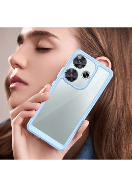 Xiaomi Poco F6 Kılıf, Şeffaf Tasarımlı Darbeye Dayanıklı Telefon Kılıfı, Tampon Hibrit Şeffaf Kapak Xiaomi Poco F6 (Yurt Dışından) fırsatları