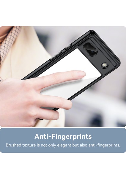 Google Pixel 7A Kılıf, Şeffaf Tasarımlı Darbeye Dayanıklı Telefon Kılıfı, Tampon Hibrit Şeffaf Kapak Google Pixel 7A (Yurt Dışından)