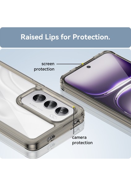 Oppo Reno 12 Pro Kılıf, Şeffaf Tasarımlı Darbeye Dayanıklı Telefon Kılıfı, Tampon Hibrit Şeffaf Kapak Oppo Reno 12 Pro (Yurt Dışından) indirimleri