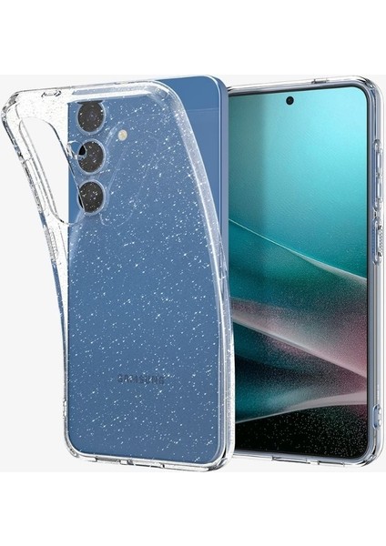 Samsung Galaxy S25 Kılıf Liquid Crystal Glitter Crystal Quartz - ACS08997